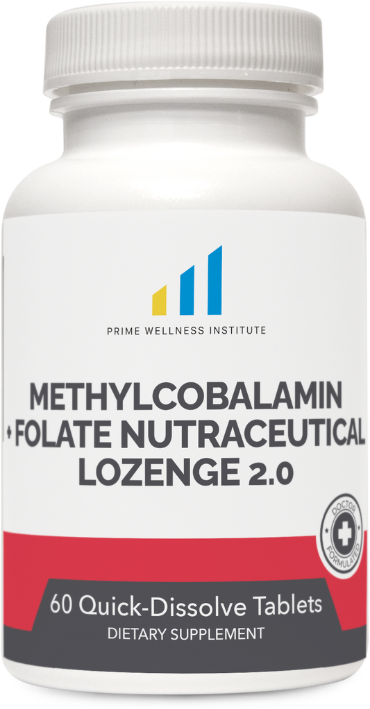 Methylcobalamin Nutraceutical Lozenge 2.0 (WITH FOLATE) (60 SERVINGS)